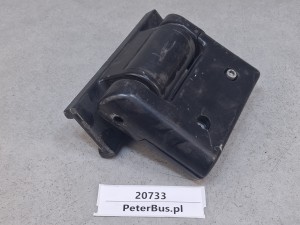 Ślizg, uchwyt lusterka, mocowanie do słupka SPIEGELGARNITUR 8SB 501219-831, MAN nr 88.64700.60042, wymiary 17 x 6 cm, ramię obrotowe z uchwytem