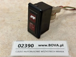 Kontrolka świetlna pulpitu kierowcy - otwarcia drzwi i kufra bagażowego