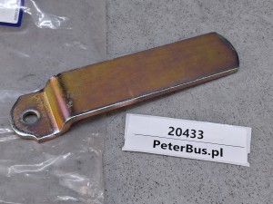 Zabezpieczenie klocków hamulcowych VOLVO 85108804, blacha zabezpieczająca - NOWA -  wymiary ok. 18 x 4 cm, zestaw naprawczy