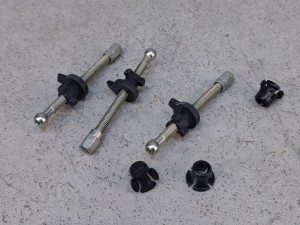 Zestaw dystansów, śrub do mocowania reflektorów autobusu BOVA, VDL, VOLVO, długość 7 cm, ZESTAW 3 sztuki