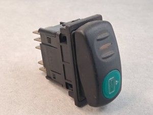 Przycisk, klawisz, włącznik otwierania przednich drzwi ISUZU Turquoise, symbol drzwi z numerem 1