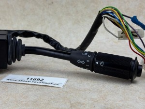 Manetka, przełącznik zespolony przy kierownicy SETRA S315 UL, spryskiwacz, wycieraczki, światła, kierunkowskaz, klakson, kostka na 6 pinów