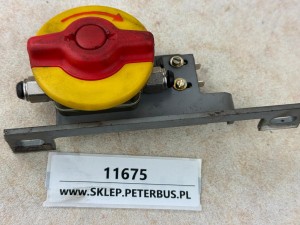 Zawór otwierania, zamykania drzwi, BOSCH 0 484 351 012, SETRA, czerwone pokrętło , BOSCH 0484351012