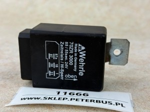 Przekaźnik czasowy Wehrle Time Relay 70ZR 3000, 6 PINów