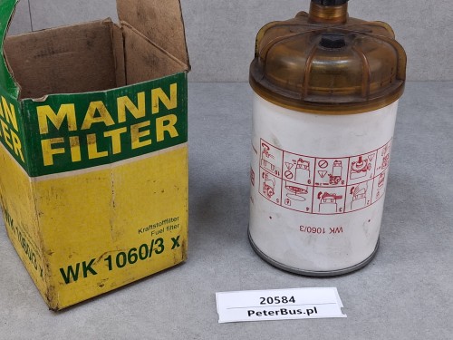 20584, Filtr paliwa MANN FILTER WK 10603 wraz z pokrywą filtra VOLVO 21333413 - ZESTAW -  (2).jpg