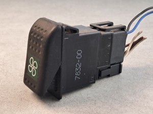 Klawisz, włącznik, przycisk  SCANIA Omnillink nr 7832-21, nawiew, wiatrak, symbol wiatraczka