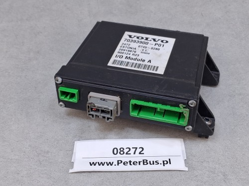 08272, Sterownik VOLVO 70393900-P01 do autobusu, IO Module A, nr 20919876, nr 900123 R23, VOLVO 8700   (4).jpg