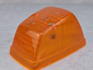 Klosz kierunkowskazu BOK, HELLA nr 6R0132617, mocowany na 2 śruby, długość 12,5 cm, szerokość 6 cm, wysokość 6 cm