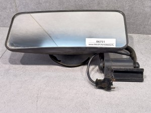 Lusterko autobusowe LEWE, krótkie, mocowane na ślizg przy słupku autobusu, wtyczka na 4 PINY