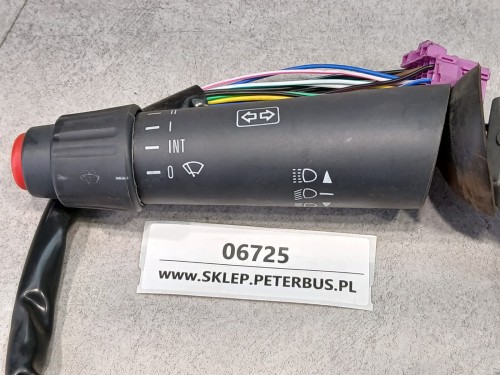 06725a, Przełącznik zespolony pod kierownicą autobusu, manetka spryskiwacz, kierunkowskazy, wycieraczki, światła, klakson, Mercedes, SETRA  (7).jpeg