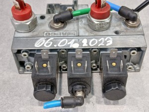 Elektrozawór otwierania drzwi WABCO nr 4726000220, SCANIA, SETRA 415, Mercedes Travego, nr 472 600 010 6, nr WABCO 472 600 022 0 