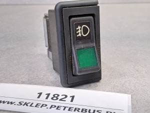 Klawisz, przycisk, włącznik świateł autobusu TEMSA Opalin 9  