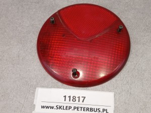 Klosz światła tylnego, tył, HELLA nr IA R-S1, 9805, mocowany na 3 śruby, BOVA Futura, TEMSA, kolor czerwony