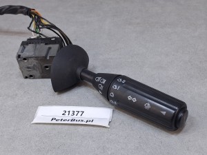 Przełącznik zespolony pod kierownicą autobusu MAN, NEOPLAN N316, manetka spryskiwacz, kierunkowskazy, wycieraczki, światła, klakson, Monark 083 865 921 