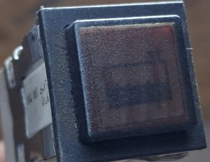 Kontrolka deski rozdzielczej VAN Hool 815, nr 9709 Lamp 28V, kontrolka poziomu oleju