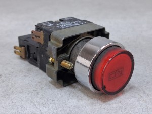 Przycisk otwierania, zamykania drzwi autobusu, z symbolem 2, ZB2-BE1013, Telemecanique, Z.BW06.3