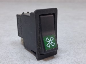 Klawisz, włącznik, przycisk nawiewu HELLA, 5 PINów