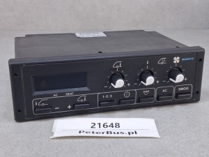 WABCO 446 095 004 0 Panel sterowania klimatyzacją i ogrzewaniem WABCO nr 4460950040, BOVA Futura EURO 3,  2003 rok, GWARANCJA 100% sprawności