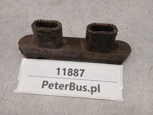 Rygiel drzwi autobusowych, długość 108 x 23 mm szerokości
