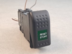 Przycisk, klawisz, włącznik RESET, STOP, nr 7832-21