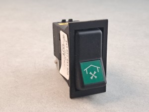 HLF 443 851 443 820, klawisz, przycisk, włącznik nawiewów, 4 PINY, 2+2 , KAROSA, Axer