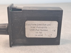 Pokrętło, potencjometr nawiewu na szybę EasyTerm 2000 Defr. 24V, H04 PotVa3.03., UWE 13 370, Sn 4098