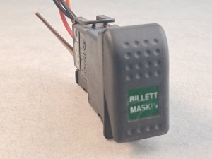 Klawisz, przycisk, włącznik autobusowy nr 7832-29, HELLA, SCANIA