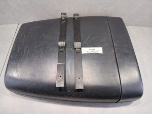 Kosz autobusowy montowany na WC, oryginał, wąski, wraz z uchwytami do mocowania