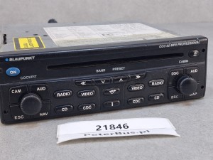 Wzmacniacz autobusowy, odtwarzacz CD, BLAUPUNKT CCU 02 CD Professional  - 100% sprawny, GWARANCJA  