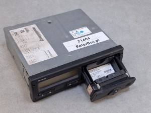Tachograf cyfrowy RENAULT, Siemens 1381.105, Rel 1.2,  24 V,  GWARANCJA 100% sprawności, rok produkcji 2007, nowa bateria