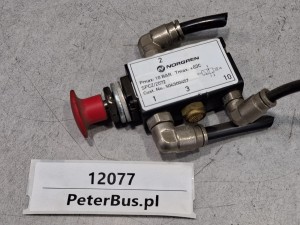 Elektrozawór otwierania drzwi autobusu IRISBUS NORGREN typ SPCZ/2072 - IRISBUS CROSSWAY nr 504300457