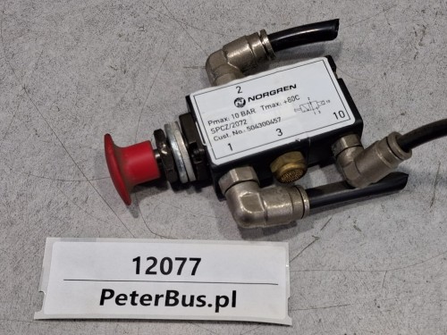 12077, Elektrozawór otwierania drzwi autobusu IRISBUS NORGREN typ SPCZ2072 - IRISBUS CROSSWAY nr 504300457 (1).jpeg