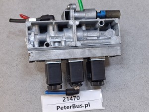 Elektrozawór otwierania drzwi WABCO nr 4726000220, SCANIA, SETRA 415, Mercedes Travego, nr 472 600 010 6, nr WABCO 472 600 022 0, nr 81.74920-6003 