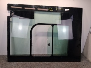 Szyba boczna kierowcy IRISBUS Low Entry EURO 5, wymiary szerokość 153 x 116,5 cm IRISBUS Iveco DVO Zalsi DOT 618 M21 AS2