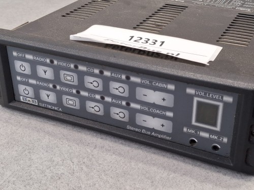 12331, BBASD80 Wzmacniacz audio autobusowy B&B Electronica, wyjście na 2 mikrofony, bus amplifier, GWARANCJA 100% sprawności  (5).jpeg